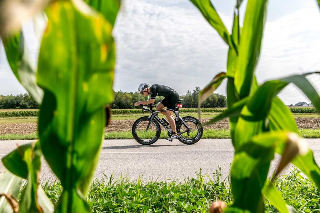 Die Radstrecke des ALOHA TRI Traun